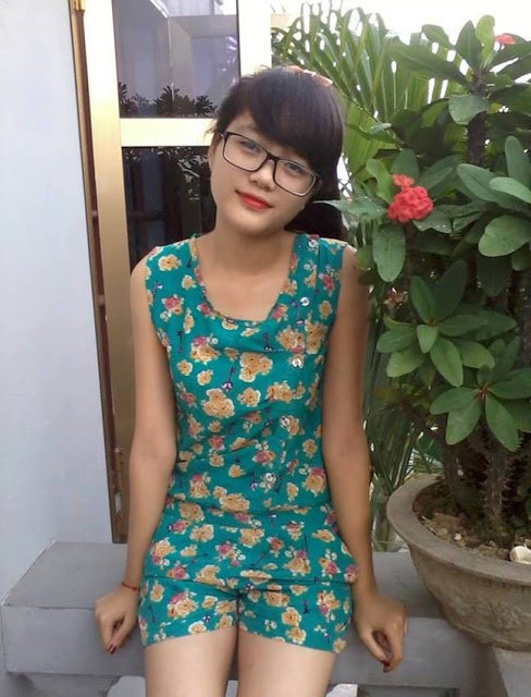 Hình ảnh girl xinh 2000 đeo kính xinh cute 7