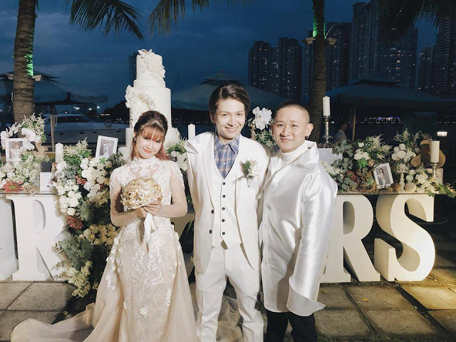 Hình ảnh về đám cưới Khởi My và Kelvin Khánh