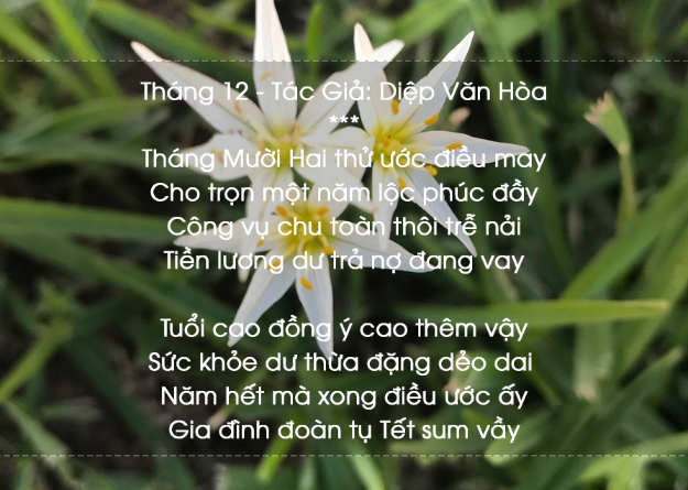 Thơ Tình Tháng 12 - Chùm Thơ Ngắn Về Tháng Mười Hai Trời Se Lạnh 1