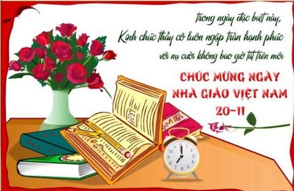 Thơ hay 20/11 - Chúc mừng ngày nhà giáo Việt Nam 6