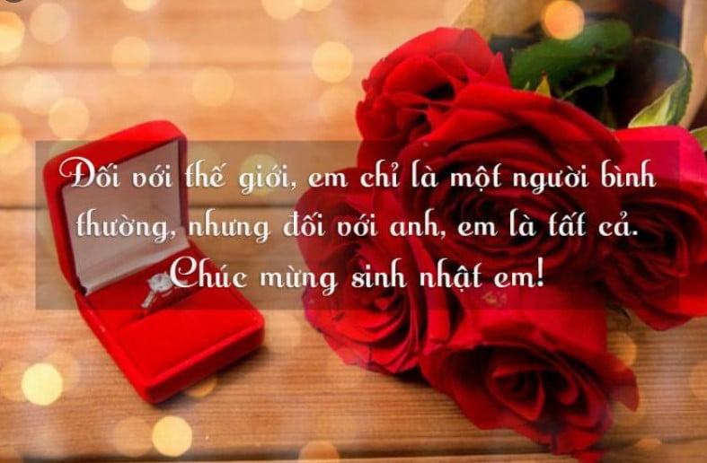 Những lời chúc mừng sinh nhật vợ yêu ngọt ngào lãng mạng 6