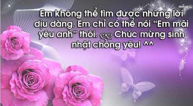 Những lời chúc mừng sinh nhật chồng tình cảm và sâu sắc không nên bỏ lỡ 8