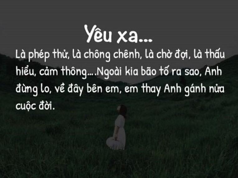 299+ Caption Hay Về Yêu Xa hay và cảm động nhất 6