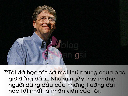 Tuyển tập những câu nói bất hủ nhất của Bill Gates truyền cảm hứng cho mọi người phần 6