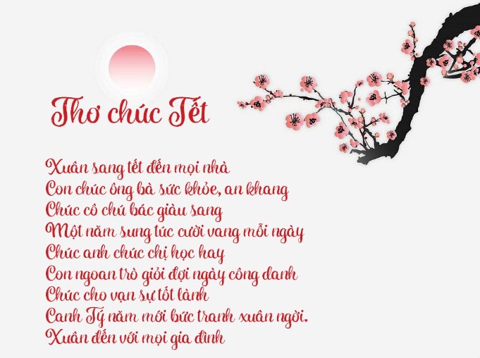 Những bài Thơ hay về Tết đong đầy hạnh phúc và ý nghĩa 2